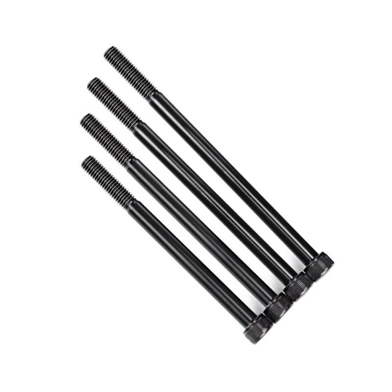 Sort halvtråd hexagon socket skrue