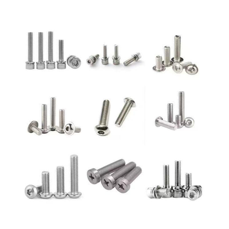 Grad 10.9 12.9 8.8 A2 70 Carbon Steel Hexagonal Socket Screw