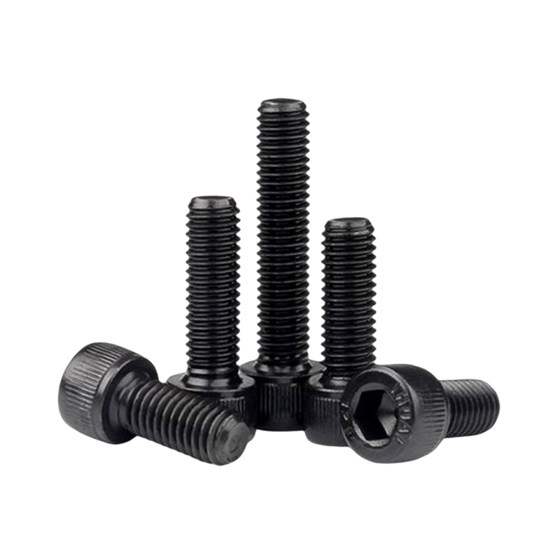 M3*40 Carbon Steel Black Oxide Sekskantskruer