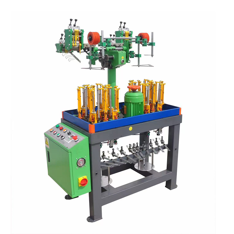 XD110 Universal Rope Braiding Machine med flad og rund form