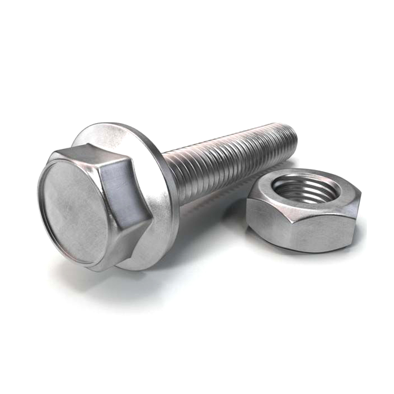 Rustfrit stål 304 DIN 6921 sekskantflangebolt Rustfrit stål 304 DIN 6921 sekskantflangebolt